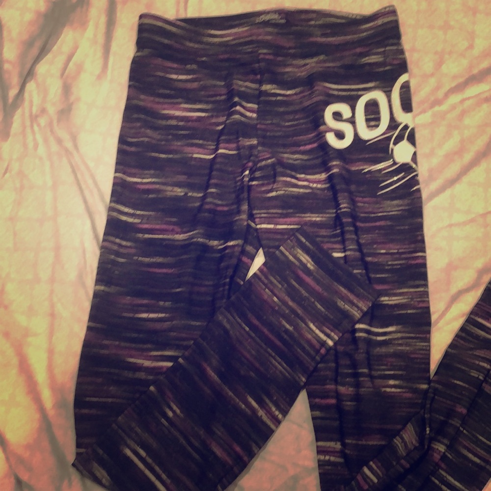 Athletic ‘soccer’ leggings